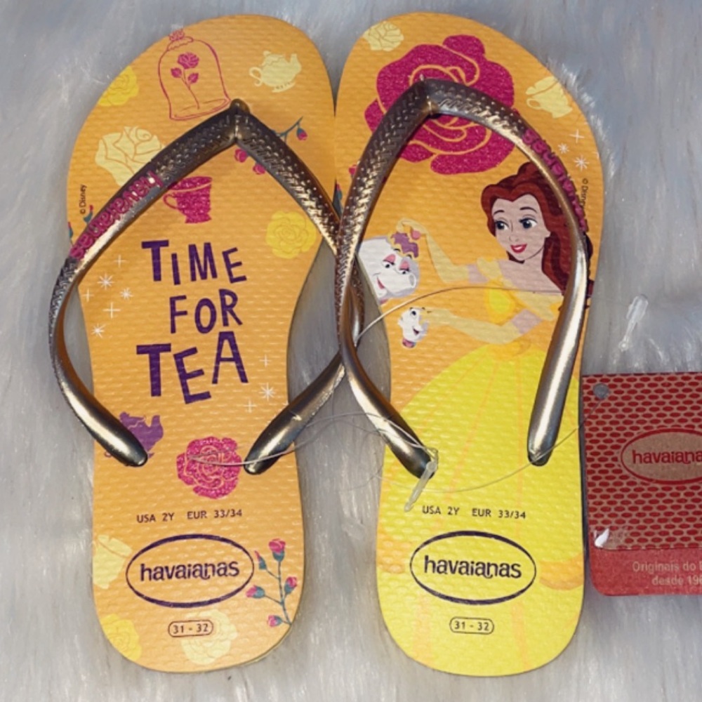 🌞HP! New Girls Havaianas Flip Flops